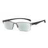 Neu Anti Blue Ray Lesebrille Smart Automatische Zoom Lesebrille Autofokus Power + 1,0(100) ~ +7,0(700) Halbrand Unisex