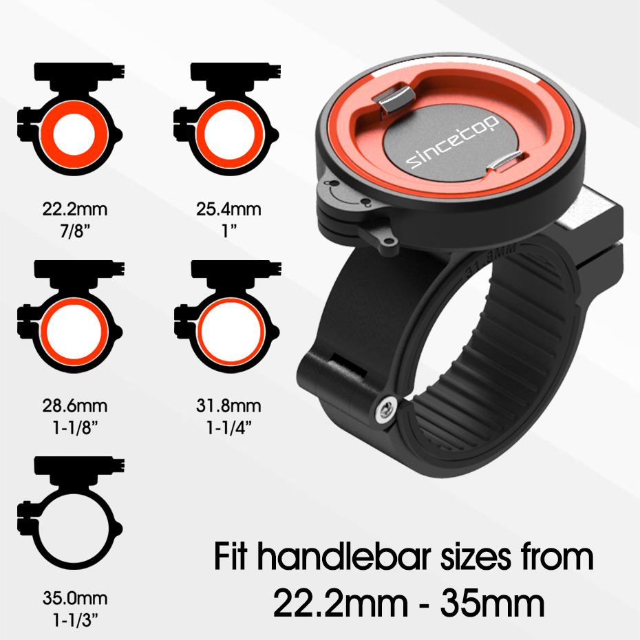Universal Motorcycle Mountain Bike Mobile Phone Holder Bicycle Moto Aluminum Quick Mount Stand MTB Handlebar Stem