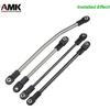 AMK SCX10 M4 RC Link Rod Ends 4mm Tie Rods Joints with 7mm Pivot Ball 1/8 1/10 Crawler Universal Building Kit for TRX6 D90 TF2 CC01 Gen7 Gen8 TRX4