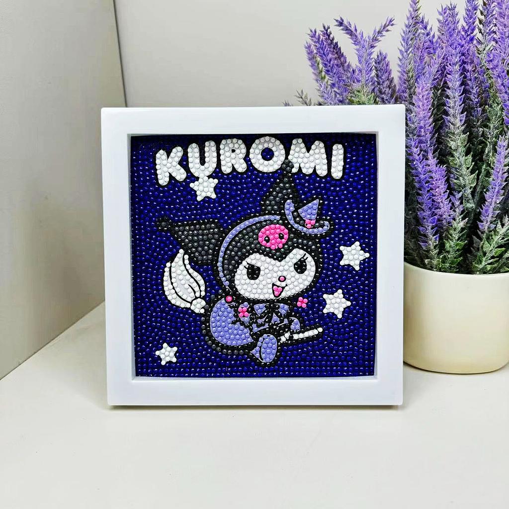 Free Shipping/Cartoon Diamond Painting Children'S Gift Handmade Cross Stitch Framed Diy Bedroom Sticker