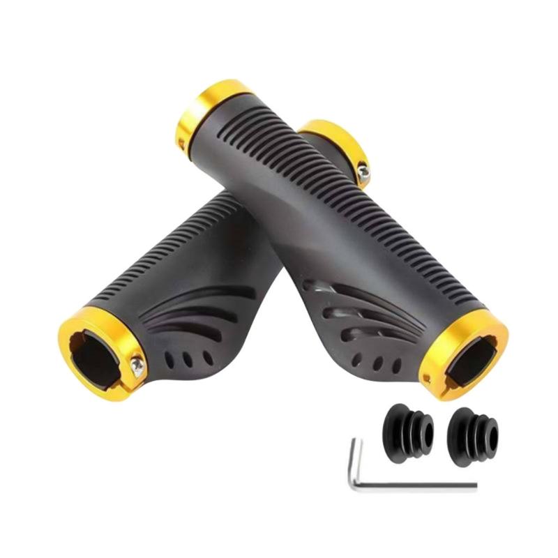 Bilateral Locks Mountain Bikes Handlebar Grips Nonslip Cycling Handlebar Sleeve Comfortable Bicycles Handle Grips