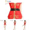 Elegant Courtly Red Pirate Outfit For Women Exceptional For Halloween And Stage