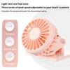 Portable Mini Hand Clip Fan Usb Rechargeable Solar Powered Fan For Travel Outdoor Hiking Camping Clip On Air Cooling Small Fan