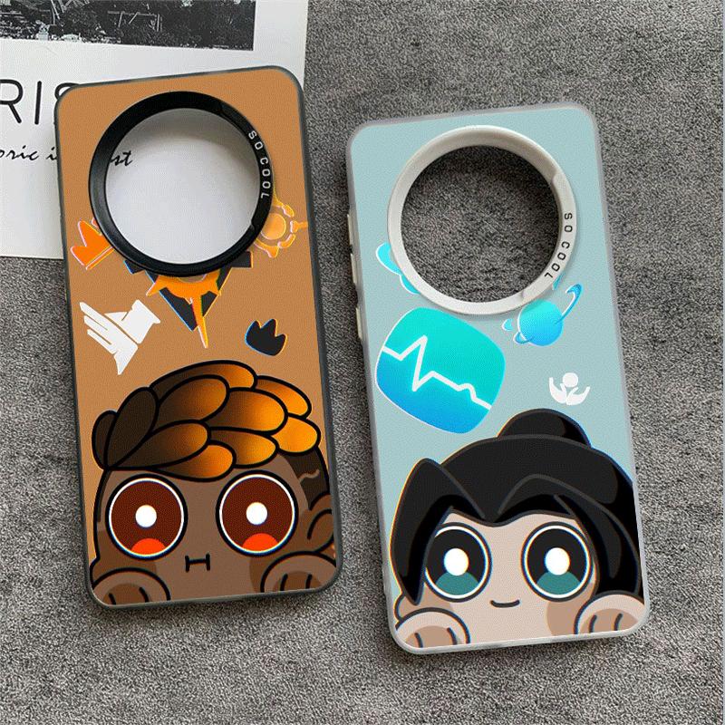 V-Valorant Cute Catoon Soft Phone Case for Xiaomi Redmi Note 13 14 15 Pro Plus 12S 12 11S 11 11T 10S 10 Shockproof Cover Back Sh