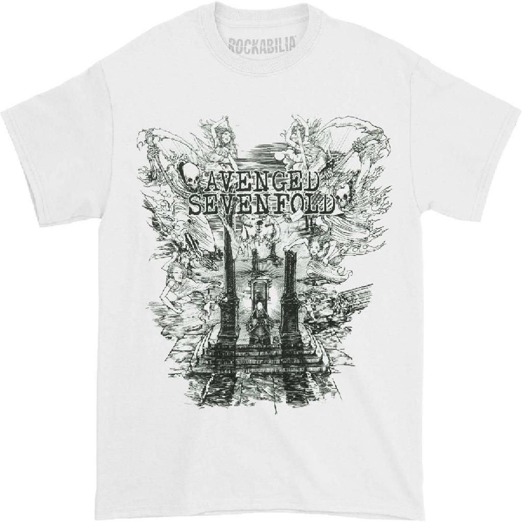 Camiseta metal hombre Avenged Sevenfold - Land Of Cain - ROCK OFF - ASTS19MW M