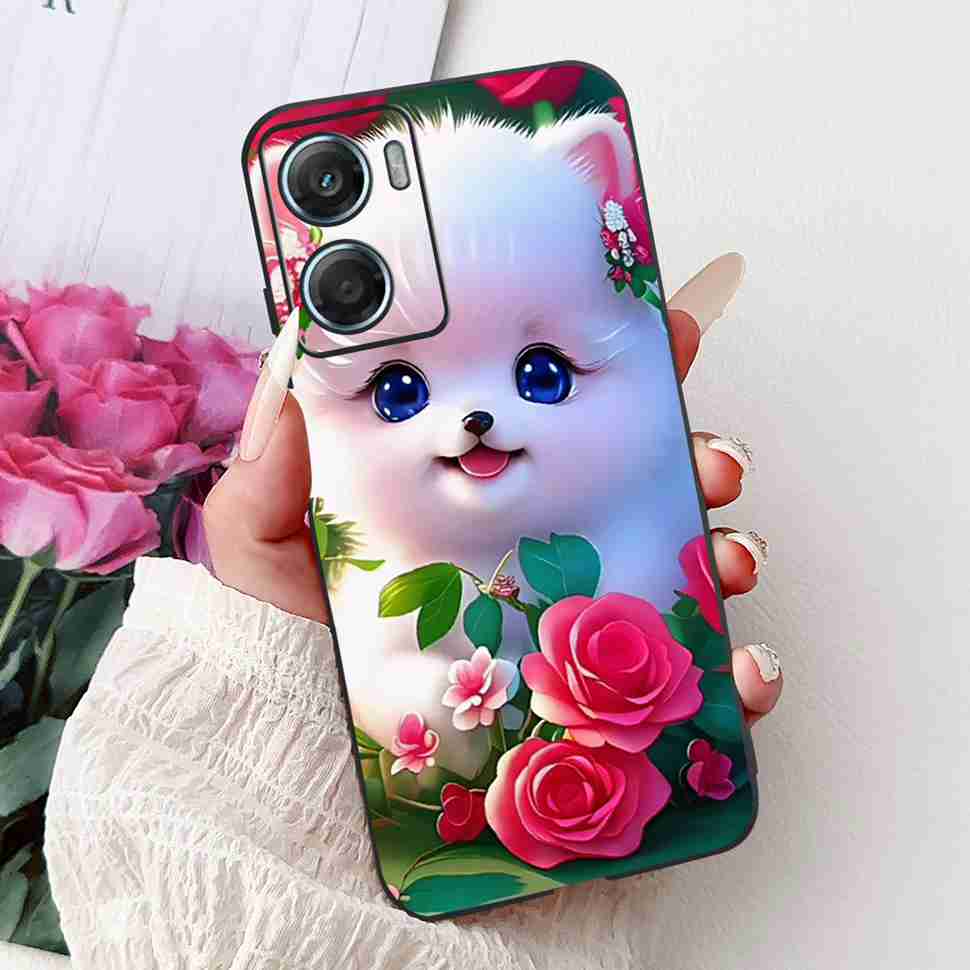 Hülle Für Motorola Moto G06 Luxus Cartoon Handy Rückseite Silikon Weiches TPU Für Moto G06 MotoG06 4G Hülle 6.88"