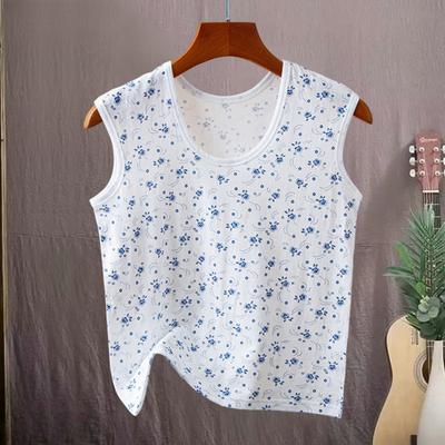 Women's Summer Tank Top Plus Size Cotton Long Tank Top Stretchy Sleeveless Layering Camisole Undershirts Loose Cami Basic T-shirts