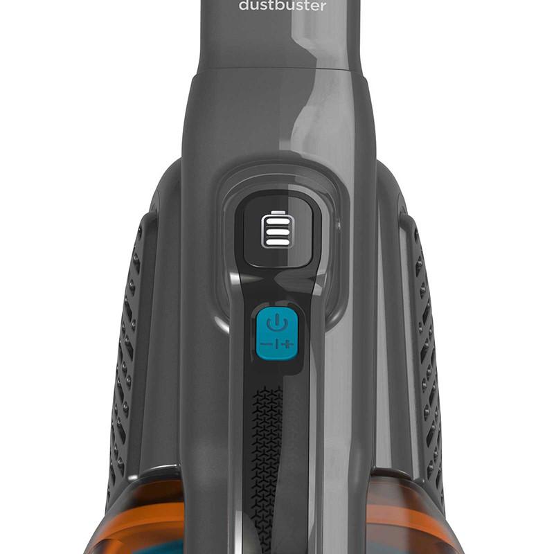 BLACK & DECKER Vacuum Cleaner | BHHV320B-QW | Cordless Operating | Handstick | 12 V | Operating Time (max) 20 Min | Grey/Blue