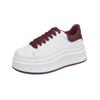 High-end little white shoes women's spring and autumn 2025 new popular versatile small thick-soled height-increasing sports and leisure board shoes