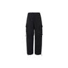 Jordan Pocket Detail Logo Print Straight-Leg Casual Pants Men Bottoms Black DQ8054-010