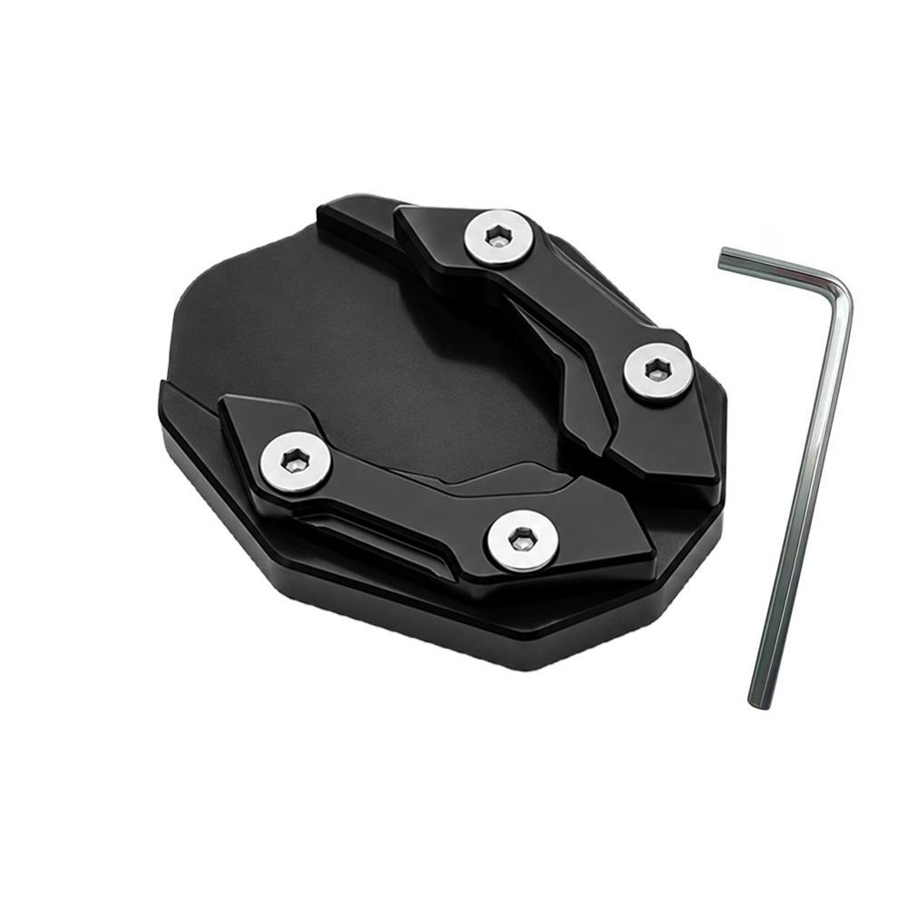 Aluminum Alloy Kickstand Foot Pad Universal Side Stand Extender Motorcycle Parking