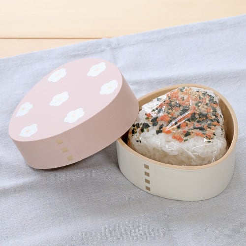 Labo Clip Wappa-Style Onigiri Case, Koume, Red, C24-ZOC-RD