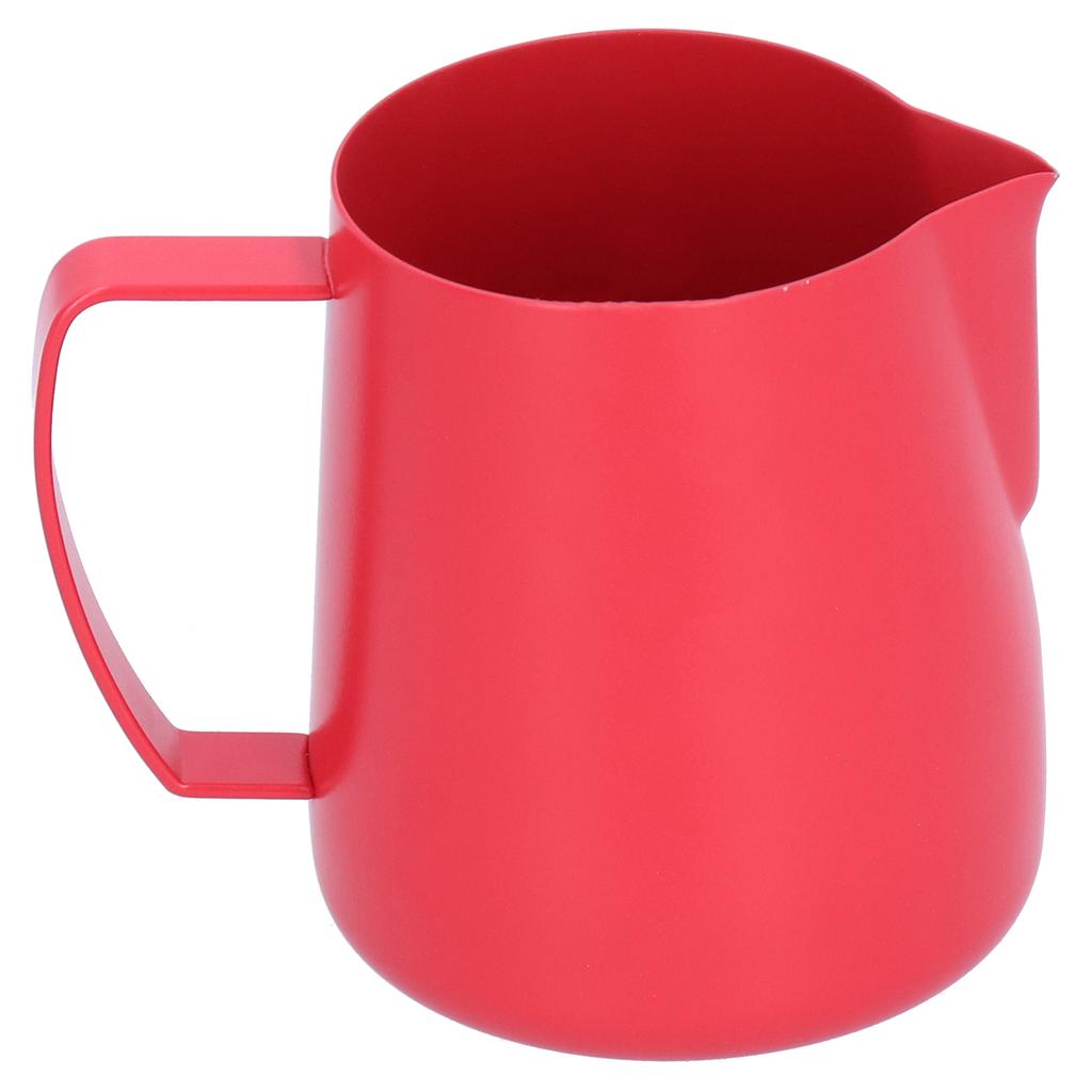 400ml Milk Frothing Pitcher 304 Stainless Steel Coffee Latte Art Cup Mug Supply Red