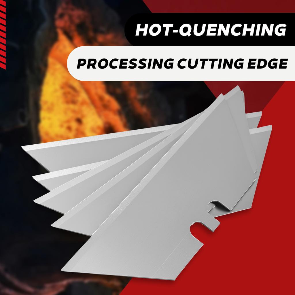 200Pcs Trapezoidal Blade Replacement Blade Art Craft CutterTool Multifunction Office Supplies Carving Supplies Multi Function