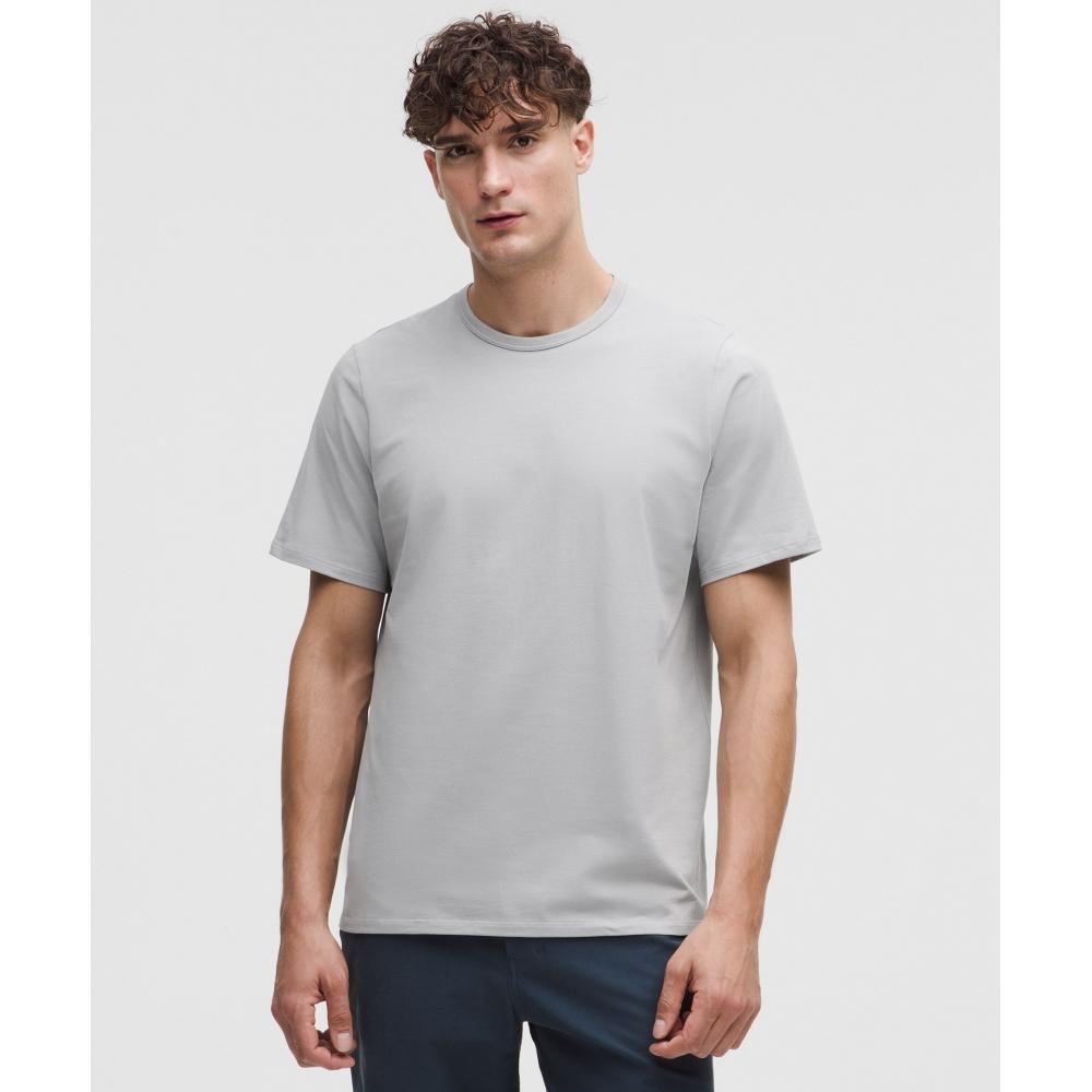 

Lululemon Футболка Classic FiT из органического хлопка, серебристая капля XXL