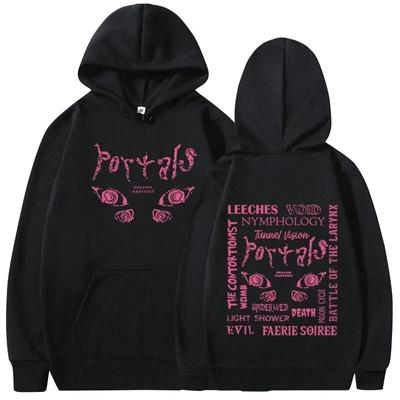 Melanie Martinez Hoodie Musik Album Portals Grafiska huvtröjor Herr Kvinnor Casual Vintage Långärmade Tröjor Streetwear