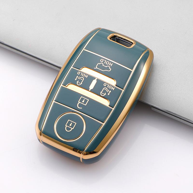 

Для KIA Rio Rio5 Sportage Ceed Cerato K3 KX3 K4 K5 Sorento Optima Picanto TPU чехол для дистанционного ключа автомобиля чехол аксессуары серый