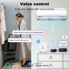 Haozee Ewelink Zigbee 3.0 Temperature And Humidity Sensor Remote Monitor Battery Powered Work With Alexa Google Home