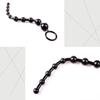 Chain Sexy Beads Orgasm Vagina Plug Play Pull Ring Ball Jelly Anal Tool Unisex