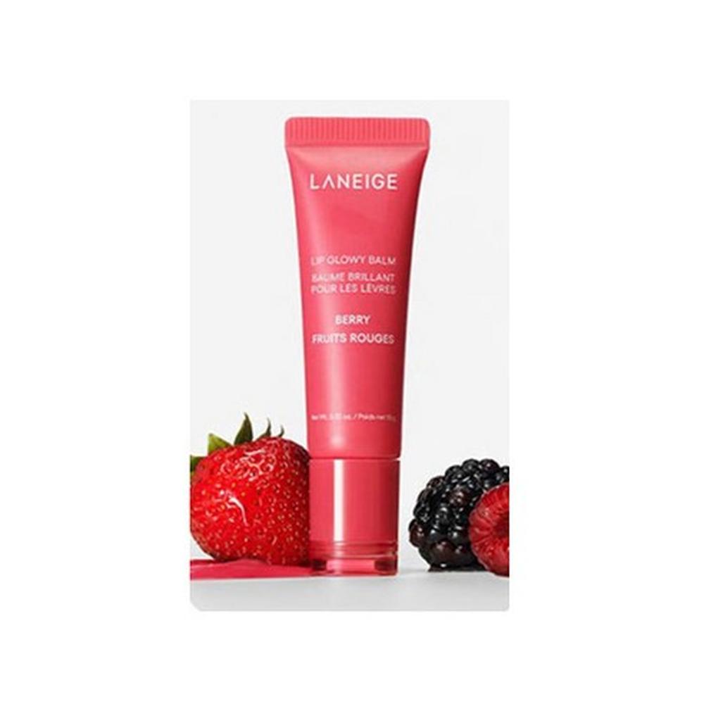 Laneige Lip Glowy Balm 10g - Berry - Moisturizing Lip Care, Korean