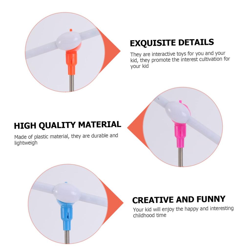 Electric LED Music Bar Colorful Shining Music Sticks Electric Rotary Handheld Light Up Windmill Fan Random Color No Batteries