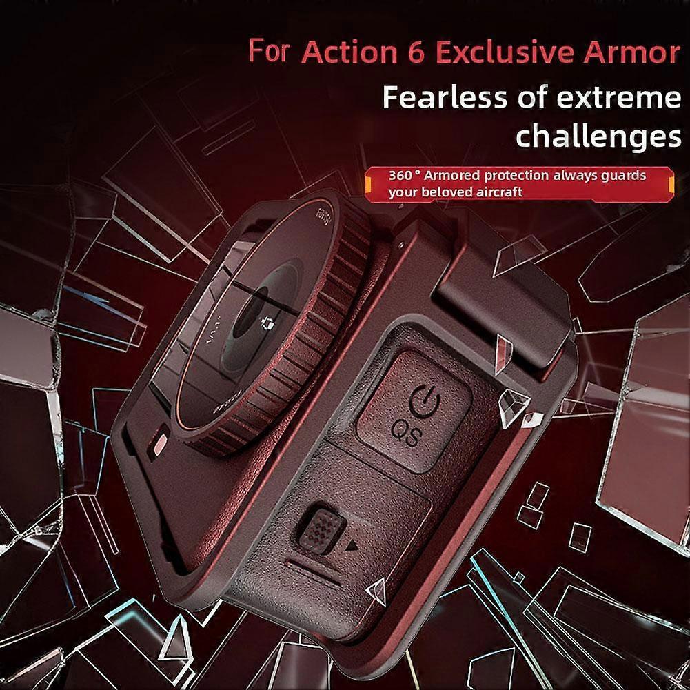 For STARTRC Applicable For DJI ACTION 6 Action Camera Protective Frame Plastic Rabbit Cage