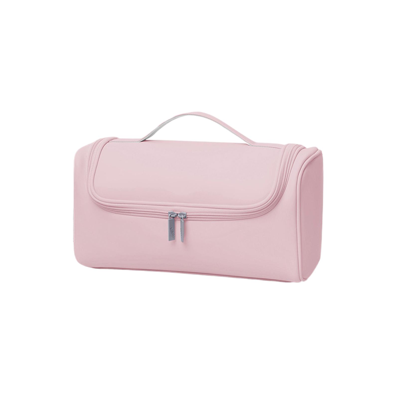 

Портативный скрытый крючок для подвешивания фена для волос, вместительная косметичка, косметичка, сумка розового цвета XL розовый