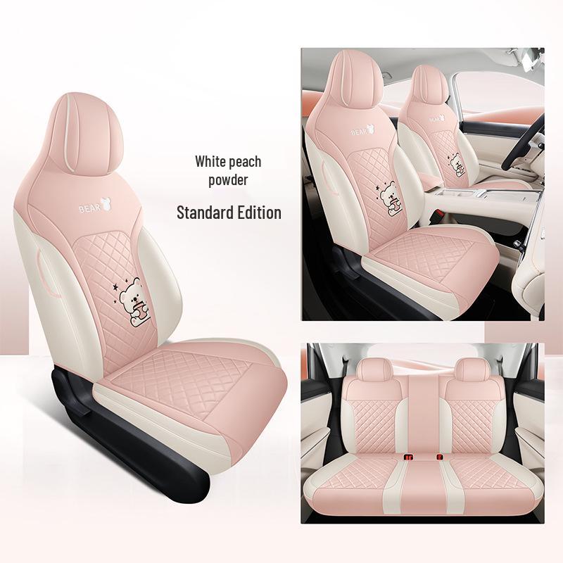 Wuling Bingo S Full Leather Car Seat Cushion - Four Seasons Version 2025