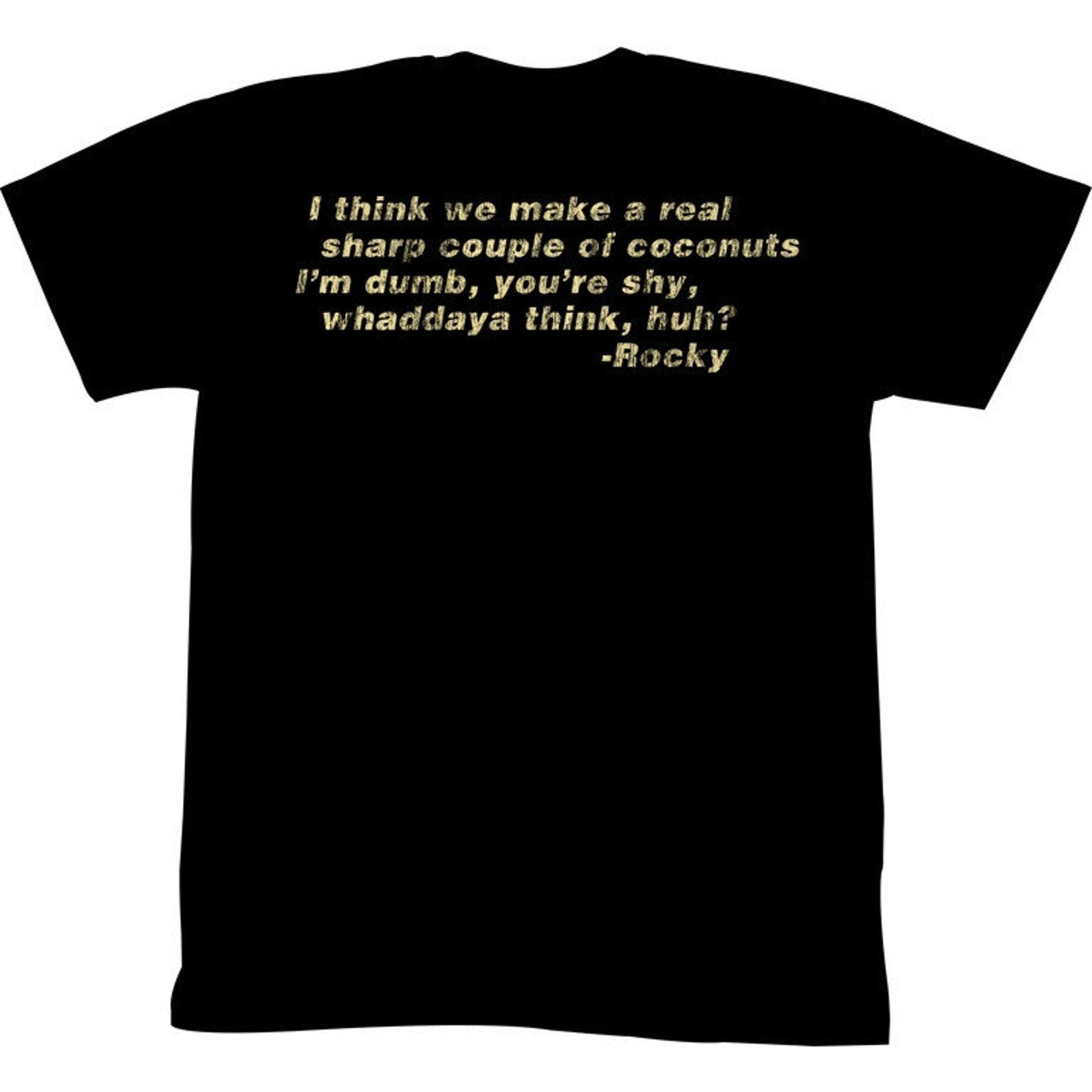 Rocky Thought Black T-Shirt L