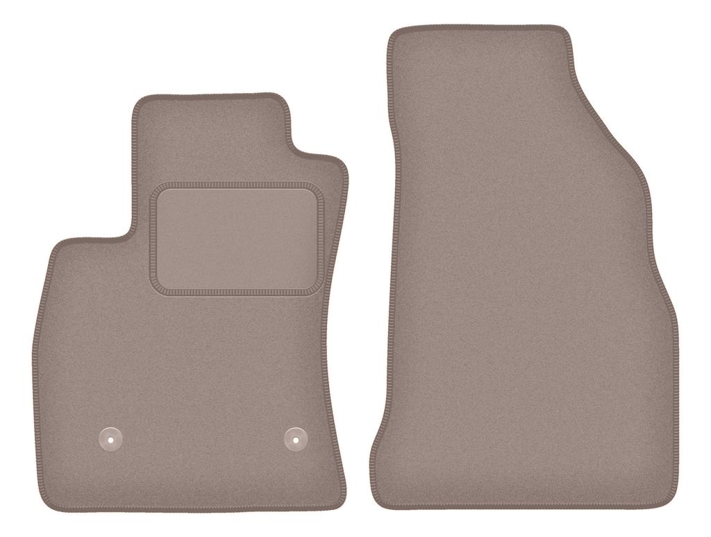 Beige Vordermatten für: Fiat Doblo III Kombivan (2021-)