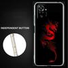 Clear Case For Xiaomi Redmi Note 11 Pro 10 9 9S 8 8T 7 9A 9C 9T 10 10C K40 Transparent Soft Phone Cover Dragon Animal