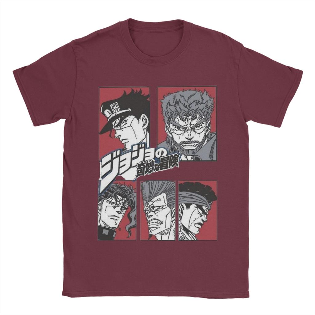 Cool Chrono Pulse Fighters JoJos Bizarre Adventure TShirt for Unisex O Neck  Cotton T Shirt  Short Sleeve Tee Shirt Clothing