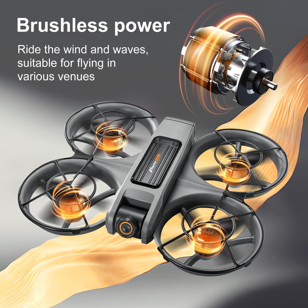 S156 RC MINI Drone 8K WIFI FPV ESC HD Aerial Photography RC Aircraft Brushless Obstacle Avoidance Dual Camera Quadcopter Toy Gift