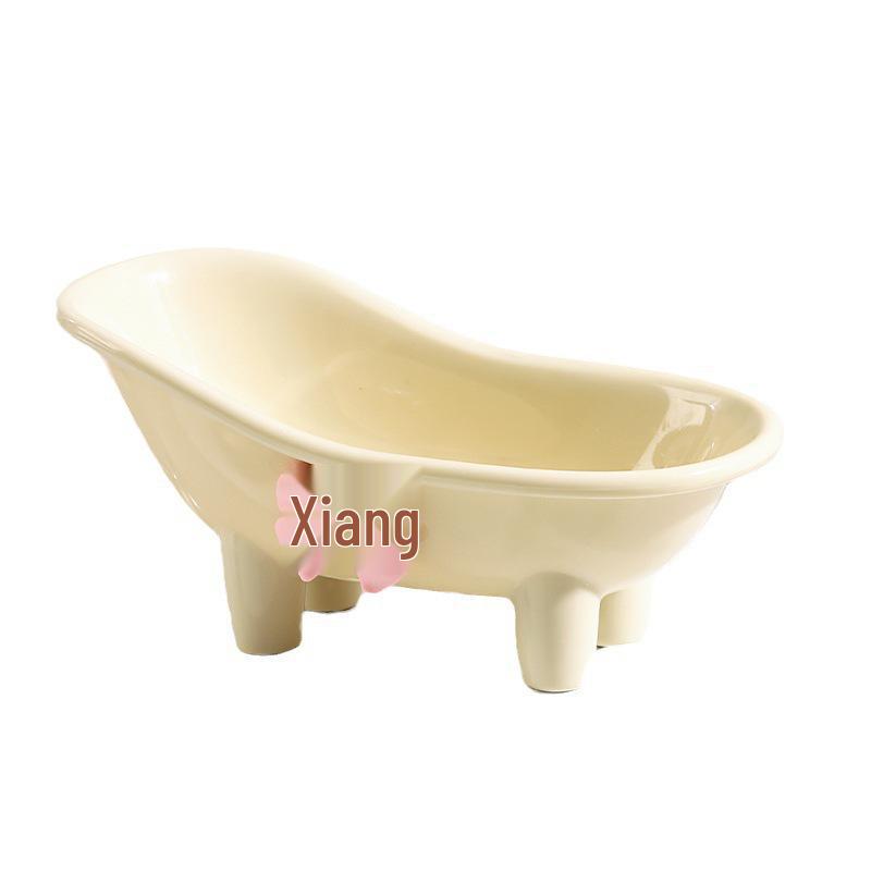 Luxury Electroplated Soap Dish with Drainage - Punch-Free Wall-Mounted Holder
