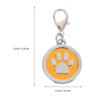 Dog Collar Pendant Durable Pet Tag for 5Pcs Adorable Dog Id Tags
