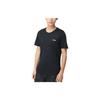 Li Ning Sports Training Quick-Dry Breathable Knitted Crew Neck Straight T-Shirt Men Tops Black ATSQ365-2
