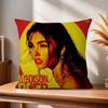 Singer Madison Beer Office Cushion Pillowcase Car Cushion CoverXCM Lumbar Pillowcase Sofa Pillowcover
