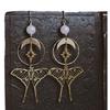 Jewelry Earrings With Star And Moon Design For Women Fashion Accessories