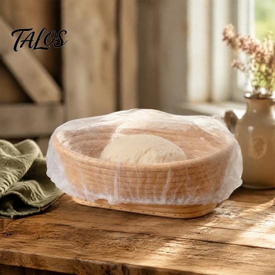 Proofing Basket Liners for Sourdough Non-woven Banneton Liners, Disposable Stretchable Fermentation Covers, Non-stick Bread Non Stick Dough Hoods Home