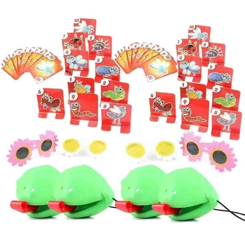 Chameleon Tongue Game: Interactive Parent-Child Card and Board Play