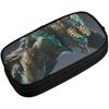 Monster Hunter Pen Case, Large Capacity Pencil Case, Multifunctional Stylish Pen Pouch, Boys, Gir...
