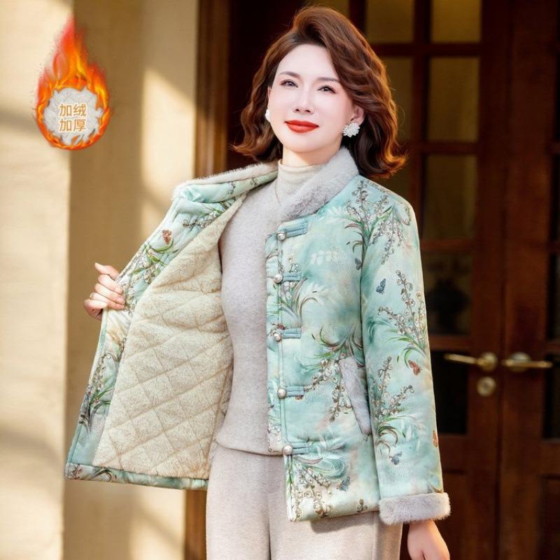 

Зимняя одежда, набитые и утолщенные пуховики, хлопковые куртки для женской осени и зимы, теплые хлопковые куртки 5XL [Recommended 150-80 kg] светло-зеленый