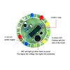 CD 1117 Colorful Voice Control Rotating Led Module Light Kit Electronic Manufacturing Diy Kit Spare Parts Laboratory Accessories