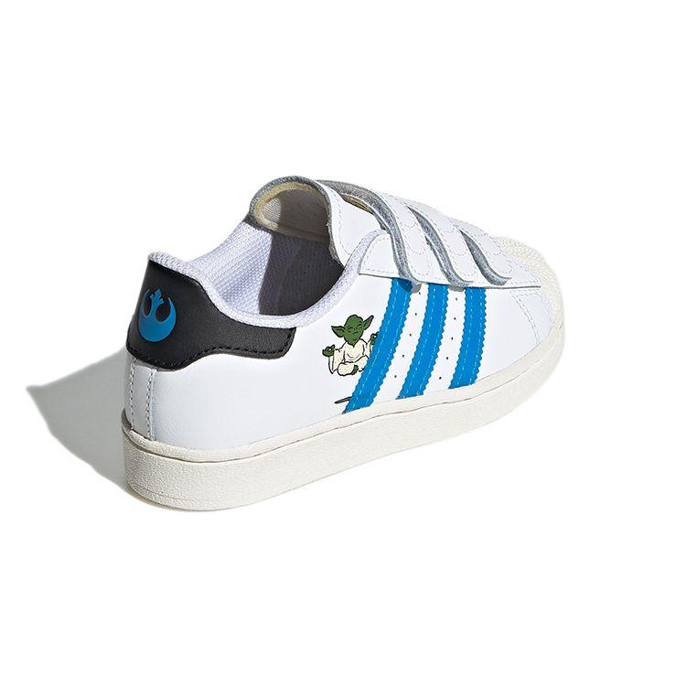 Adidas Star Wars X Superstar CF Infant New Hobbies Kids Sneakers White Footwear-White Scarlet FZ0645