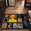 Vintage Light Luxury Floor Mat, Customizable Diatomaceous Earth Quick-Dry Mat, Entrance Door Mat, Bathroom Floor Mat