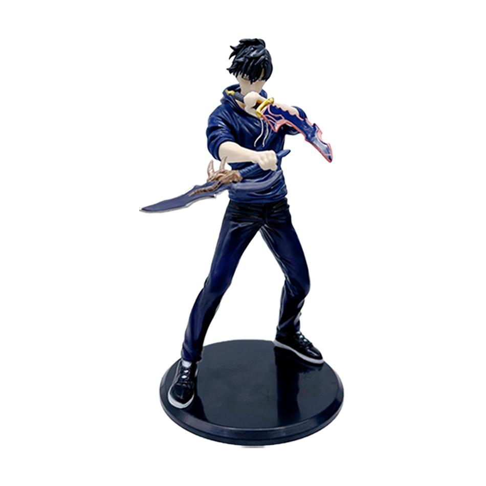 Nowa Figurka SoloLeveling Król Cieni Sung Jinwoo Cheng Xiaoyu Ręczny Model Ozdoba Biurkowa Figurka Akcji Kolekcja Anime Prezent