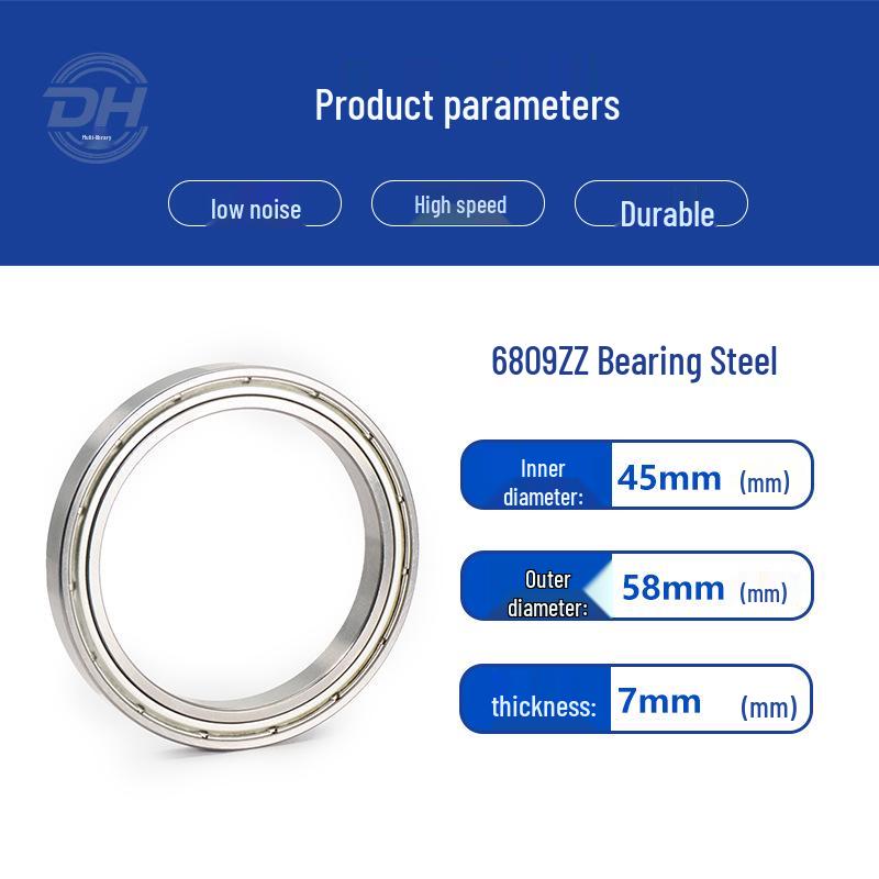 Precision Stainless Steel Ball Bearings: Deep Groove 6007, 6008, Miniature 6003