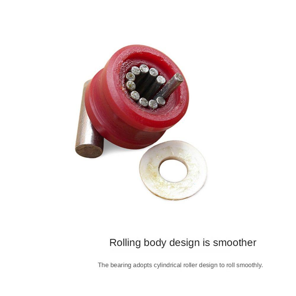 1 Stück/4 Stück Edelstahl Türschieberolle Schiebetürbeschläge Nutrad Fensterrolle