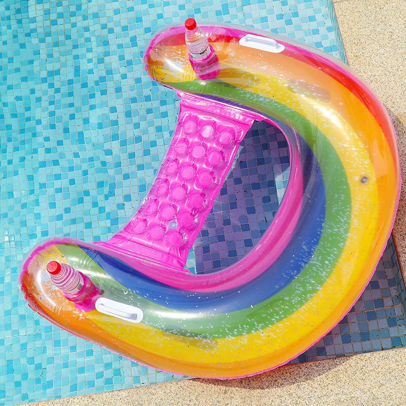 U-shaped Watermelon Inflatable Water Lounger