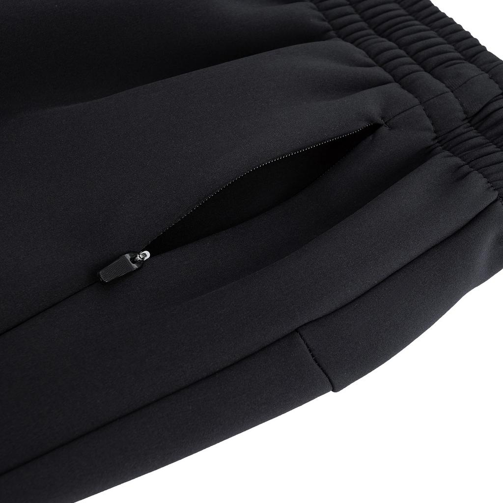 Anta Running Series Mens Woven Sports Long Pants Winter Casual Pants Men Bottoms Basic-Black 952545501-2